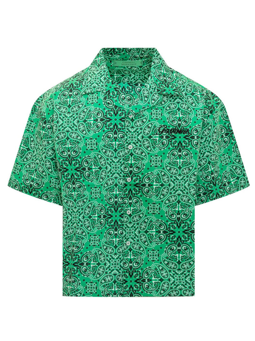 Garment Workshop Paisley bandana shirt