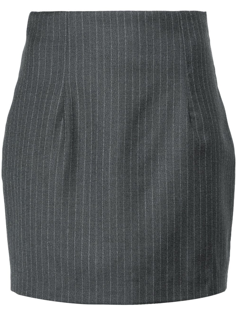 GAUGE81 Mani pinstripe mini skirt