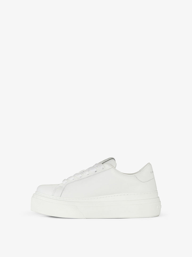 City platform sneakers