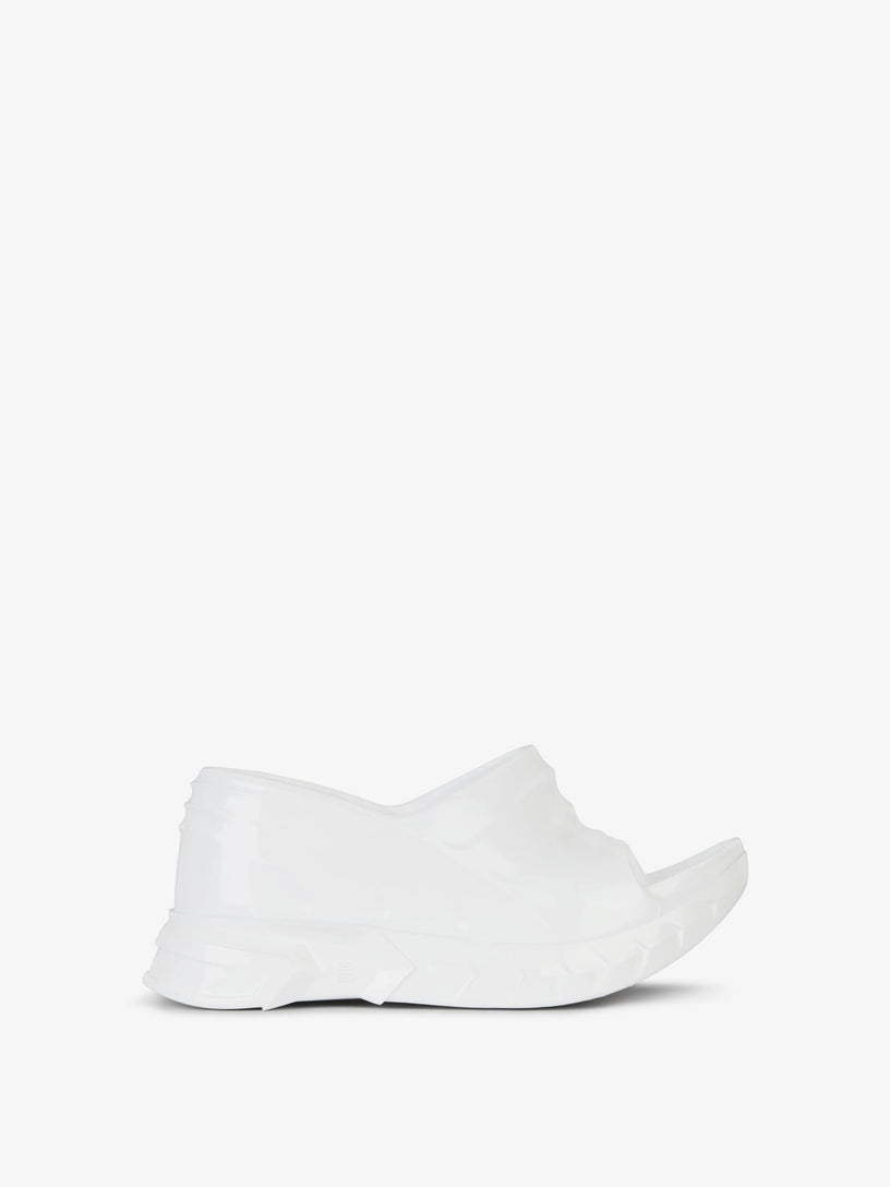 Givenchy Rubber marshmallow wedge sandals