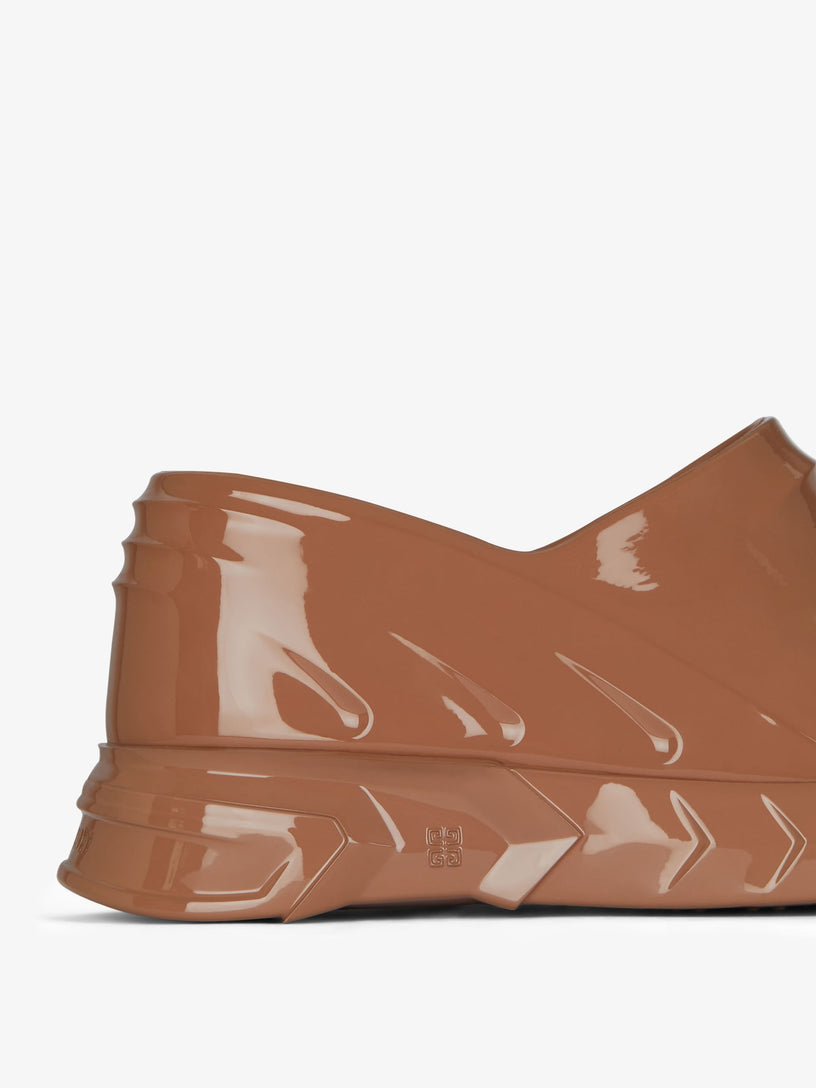 Rubber Marshmallow wedge sandals