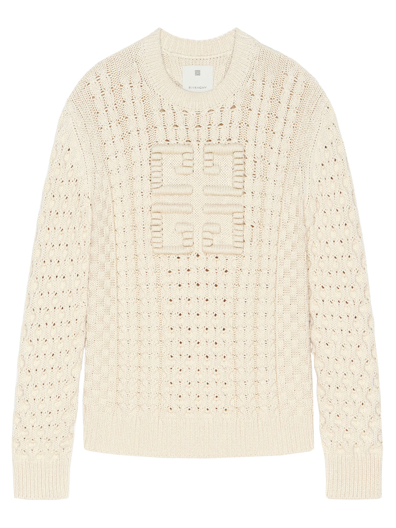 Givenchy 4g cable-knit sweater