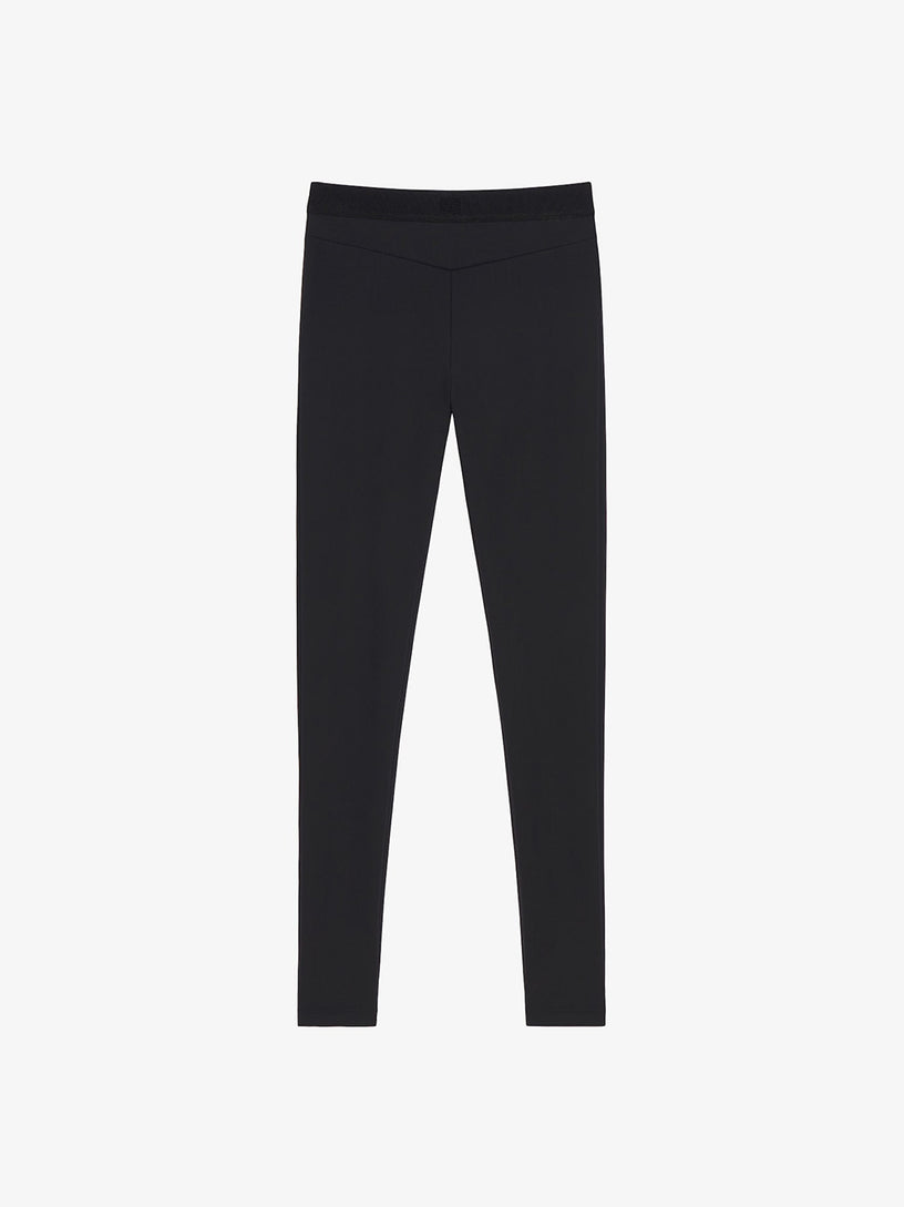 Leggings in jersey with GIVENCHY waistband