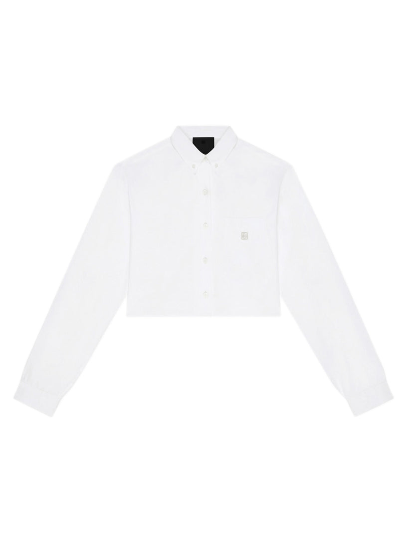 Givenchy Cropped shirt in poplin