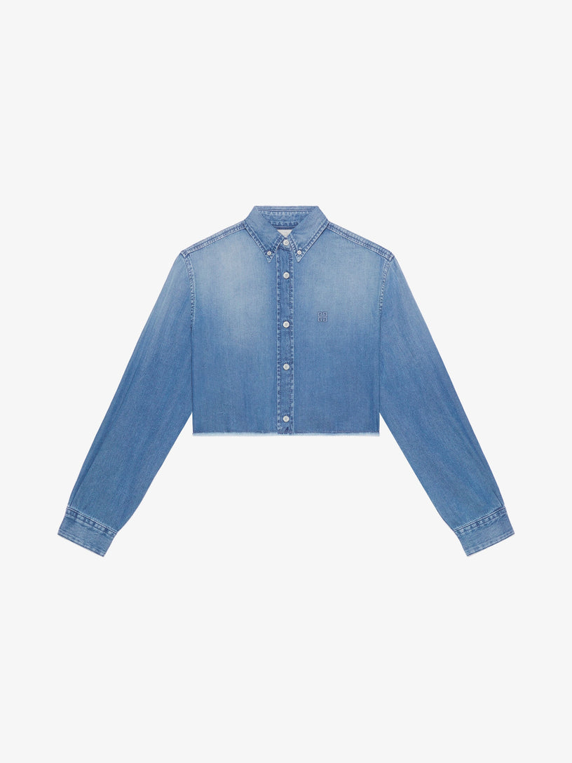 Givenchy Short denim shirt