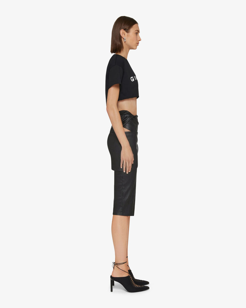 GIVENCHY Archetype cropped t-shirt