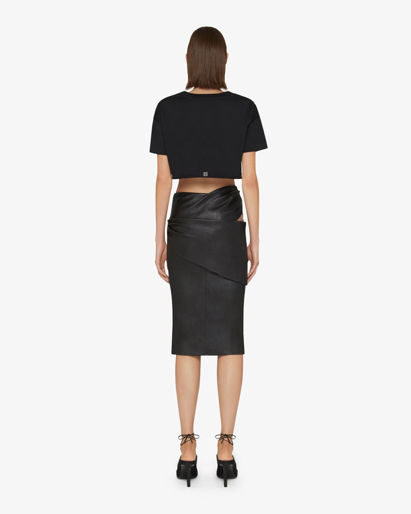 GIVENCHY Archetype cropped t-shirt