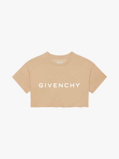 GIVENCHY Archetype cropped t-shirt