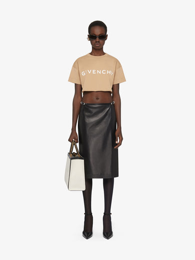 GIVENCHY Archetype cropped t-shirt