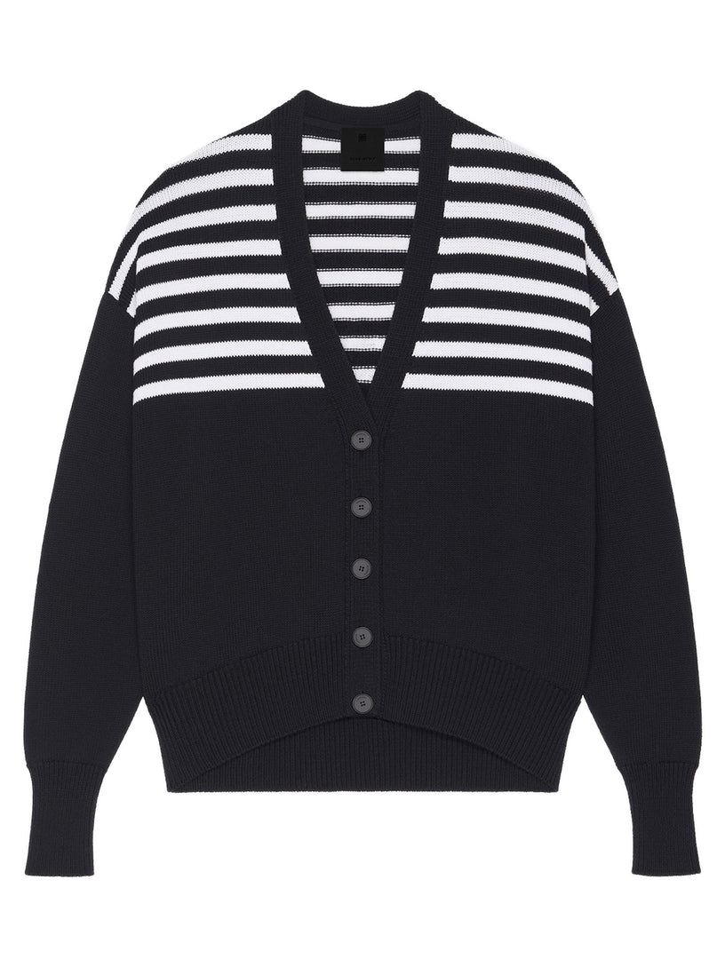 Givenchy 4g cardigan with stripes