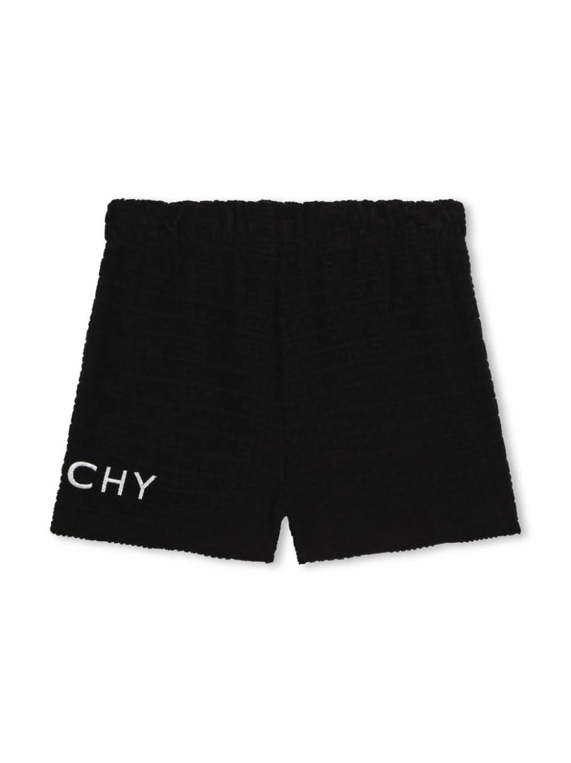 4G-jacquard terry shorts