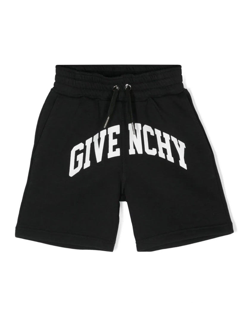 Logo-print track shorts