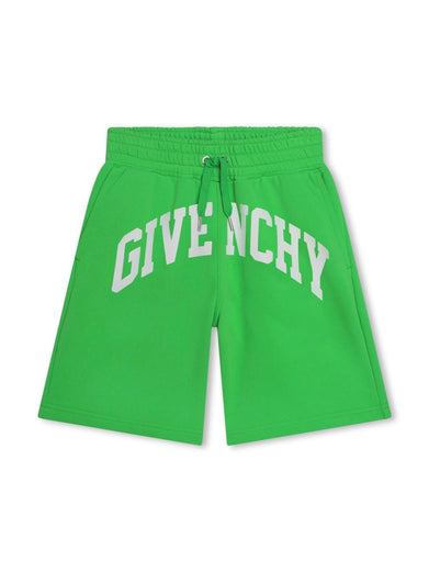 Logo-print track shorts