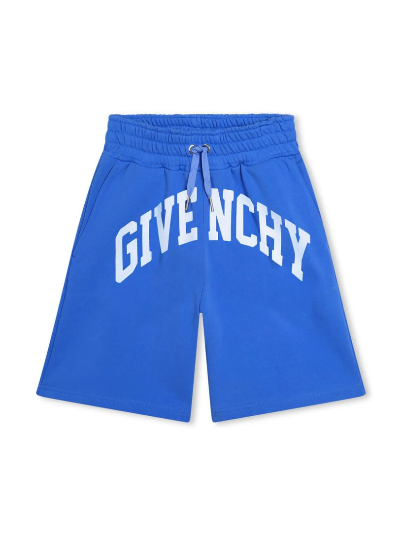 Logo-print track shorts