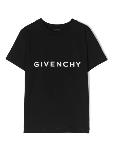 T-shirt with printed logo