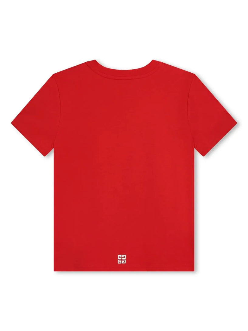 T-shirt with printed logo