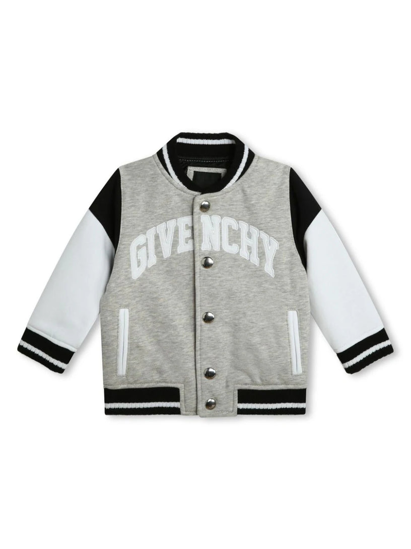 Bomber jacket with logo