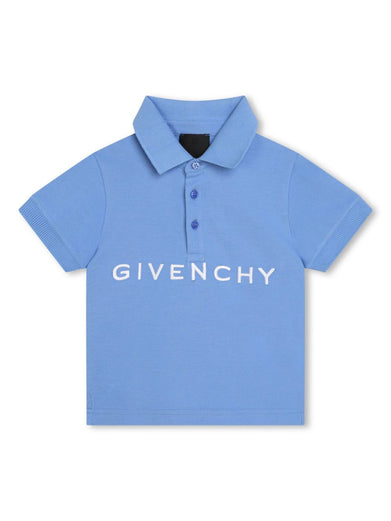 Polo shirt with embroidered logo