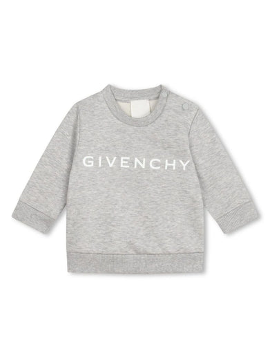 Sweatshirt with mélange effect