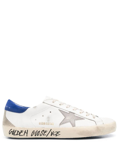 Super-Star sneaker with blue heel tab