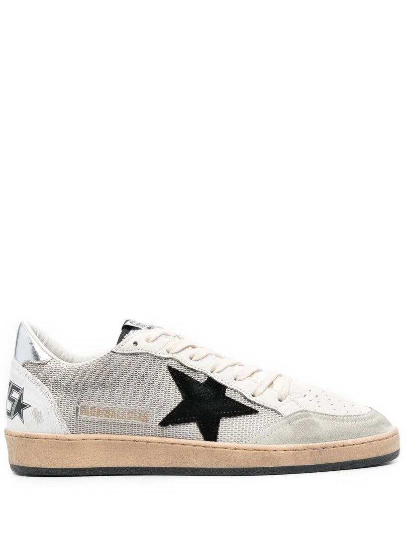 Ball Star sneakers with vintage effect