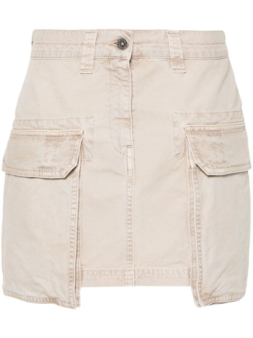 Cargo mini skirt