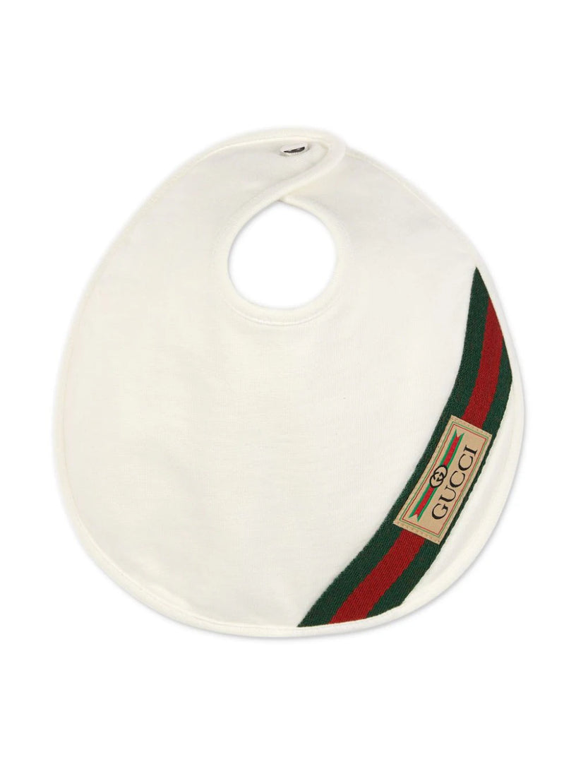 Gucci Kids Bib with web