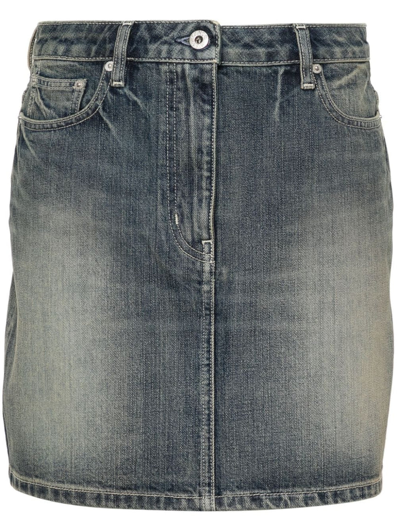 Japanese denim miniskirt