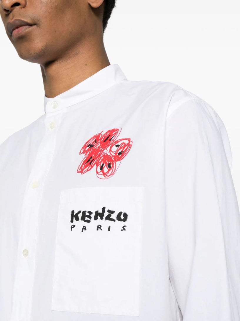 'KENZO Drawn Varsity' shirt