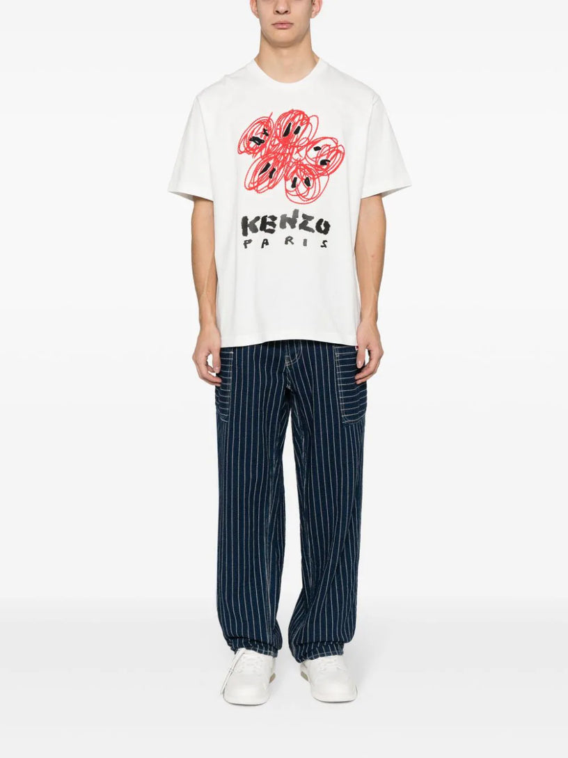 'KENZO Drawn Varsity' T-shirt