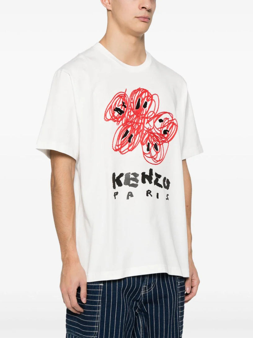 'KENZO Drawn Varsity' T-shirt