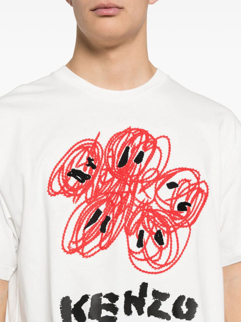 'KENZO Drawn Varsity' T-shirt