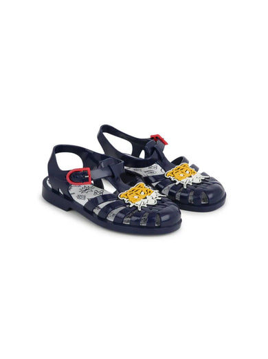 Spider Sandals with tiger