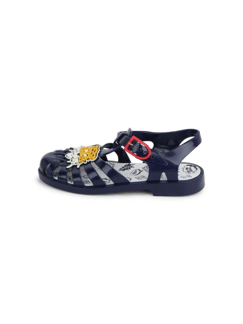 Spider Sandals with tiger