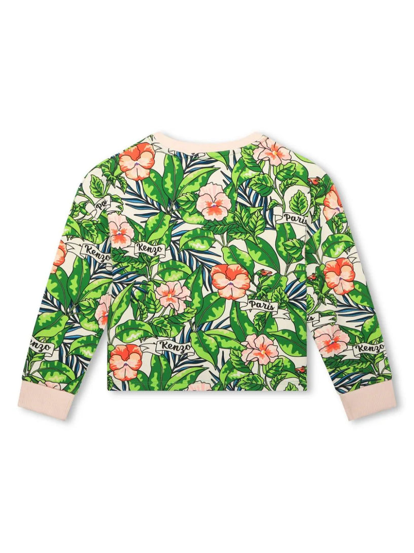 Floral sweatshirt