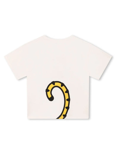 T-shirt with tiger print