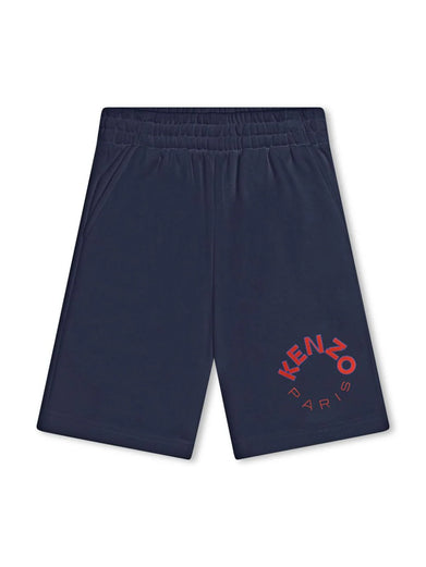 Plush Bermuda shorts