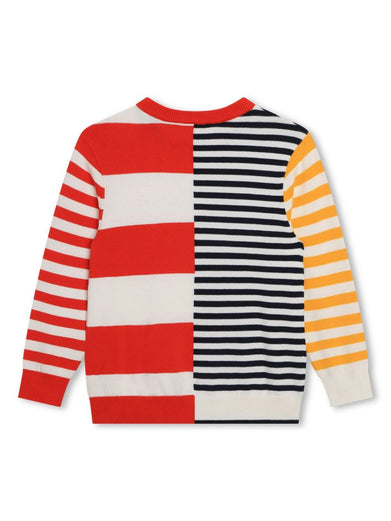 Sailor striped knitted sweater