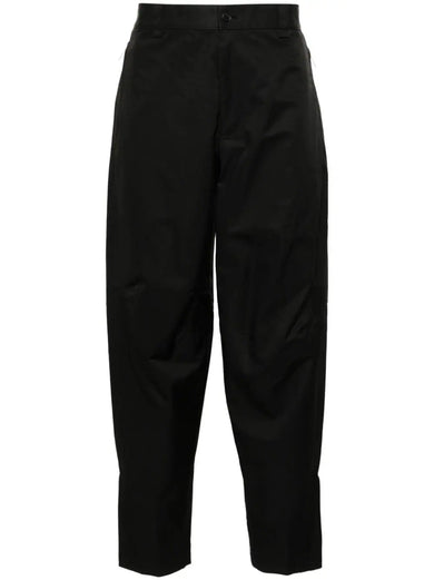 Tapered-cut biker trousers