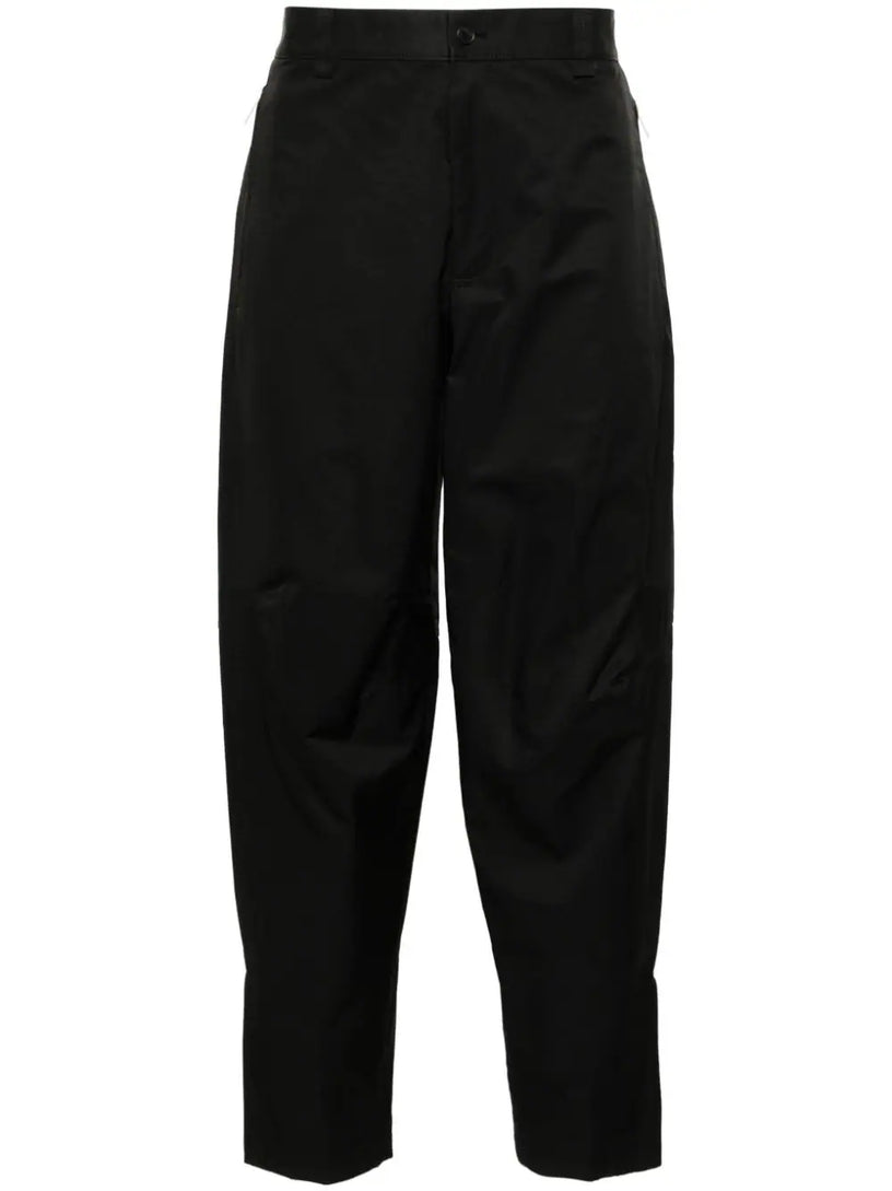 LANVIN Tapered-cut biker trousers