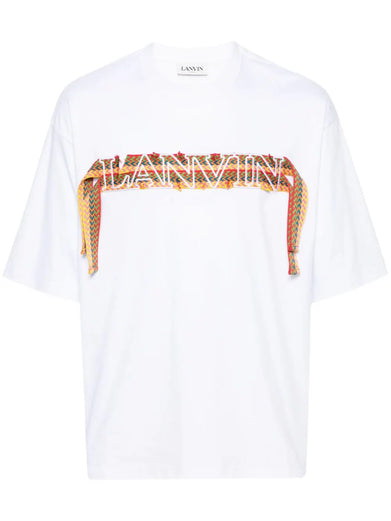 Oversized Lanvin Curb embroidered t-shirt