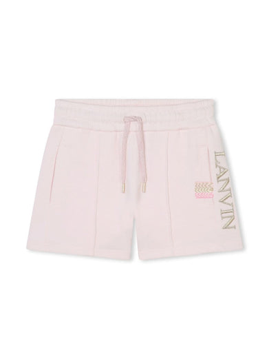 Shorts with embroidered logo