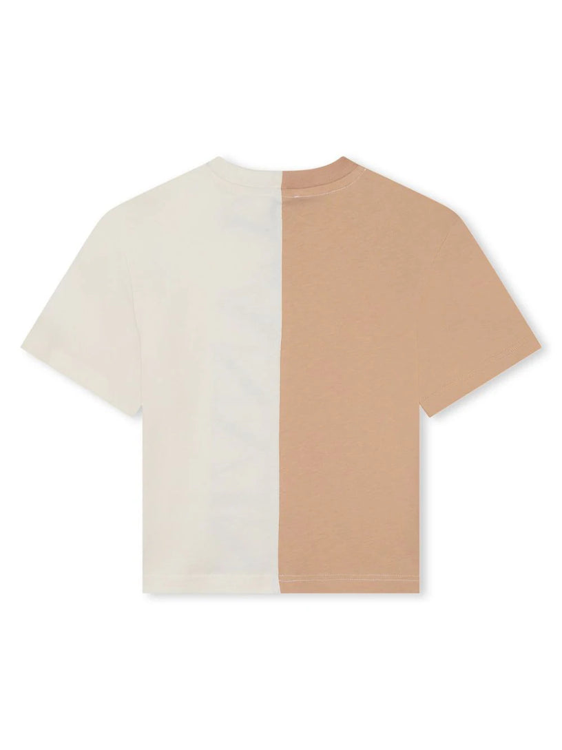 Color block T-shirt