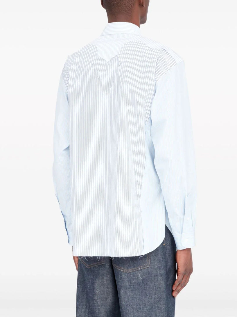 Yoke stripe shirt