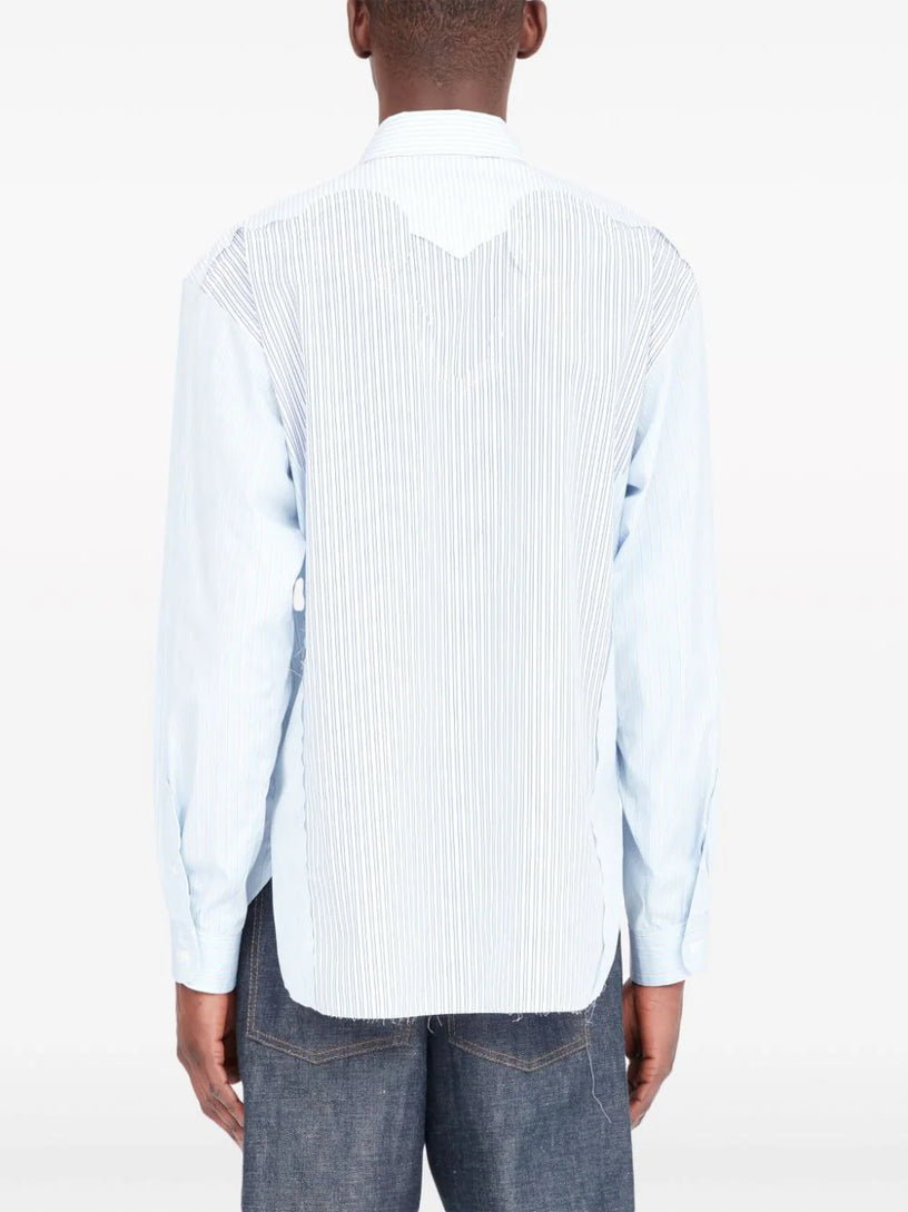 Yoke stripe shirt