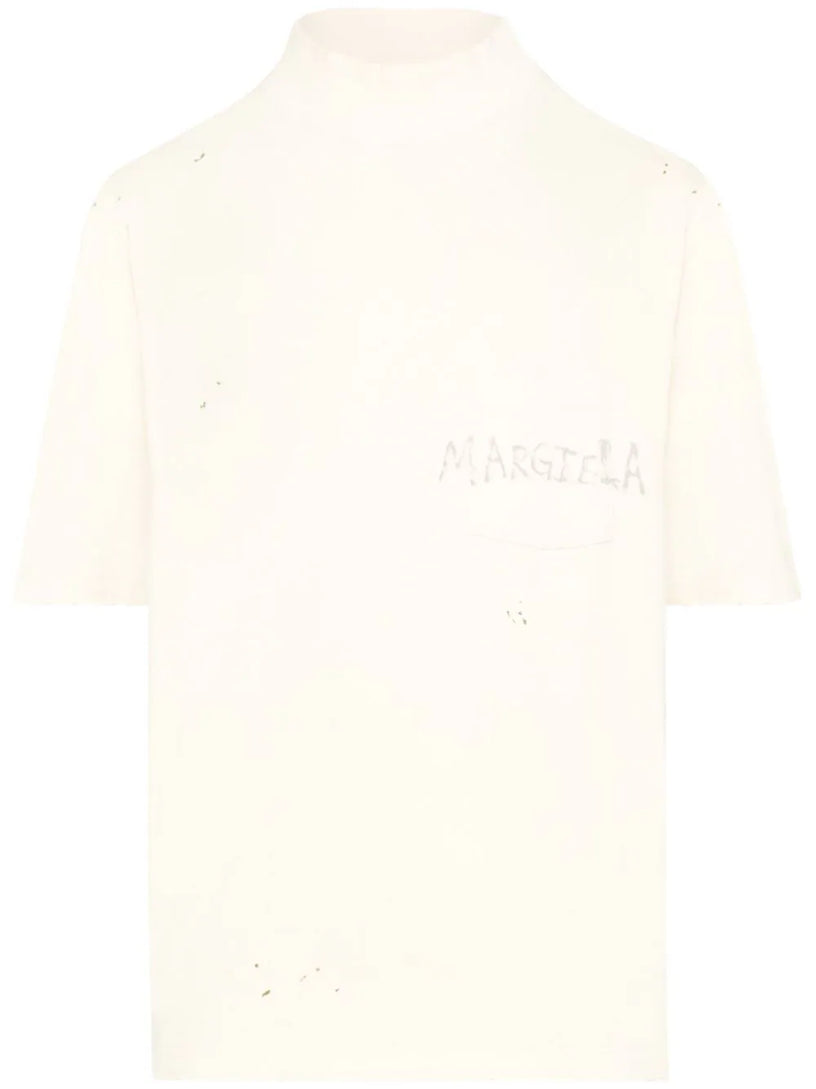 MAISON MARGIELA Handwritten logo t-shirt