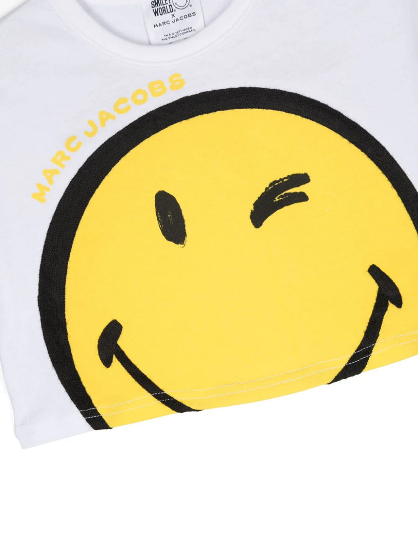 Crop Top Marc Jacobs Kids x Smiley Word