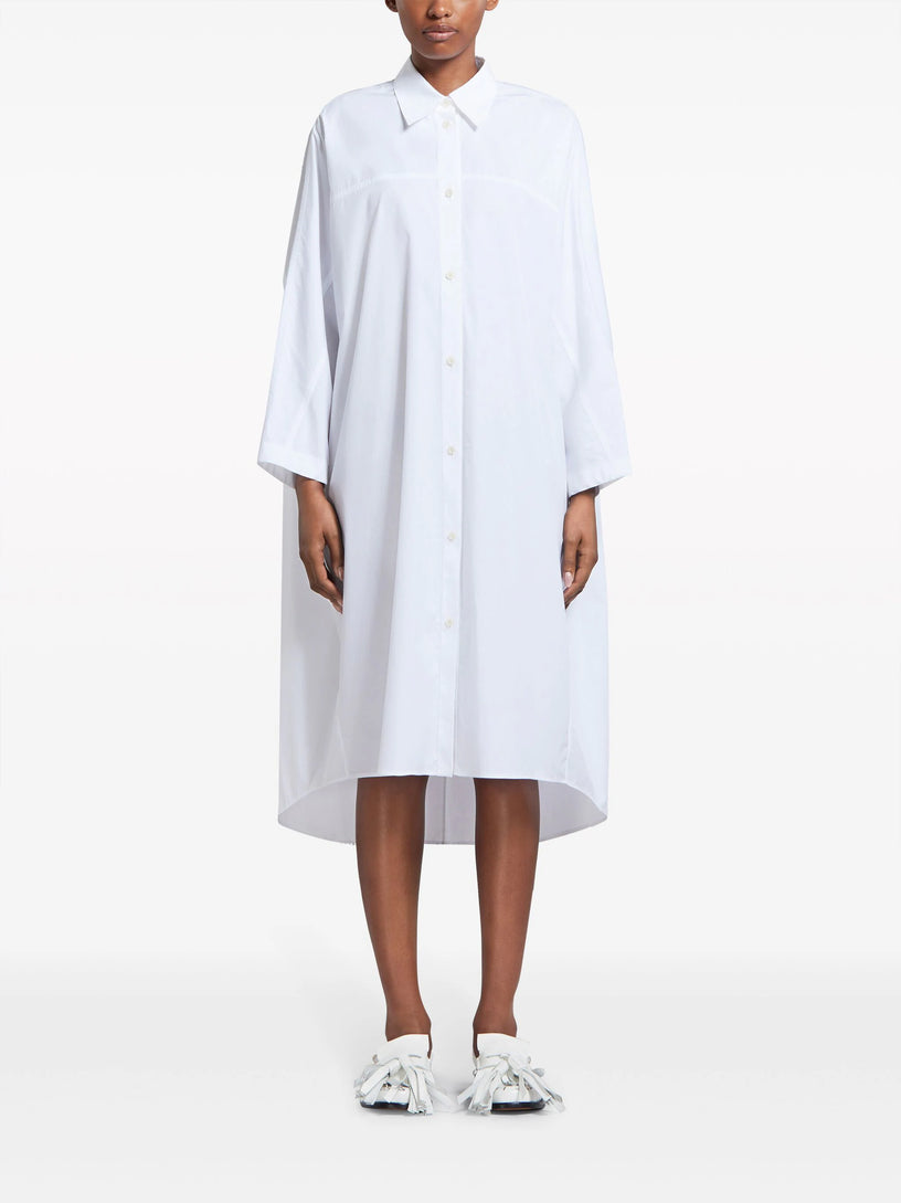 Midi shirt dress