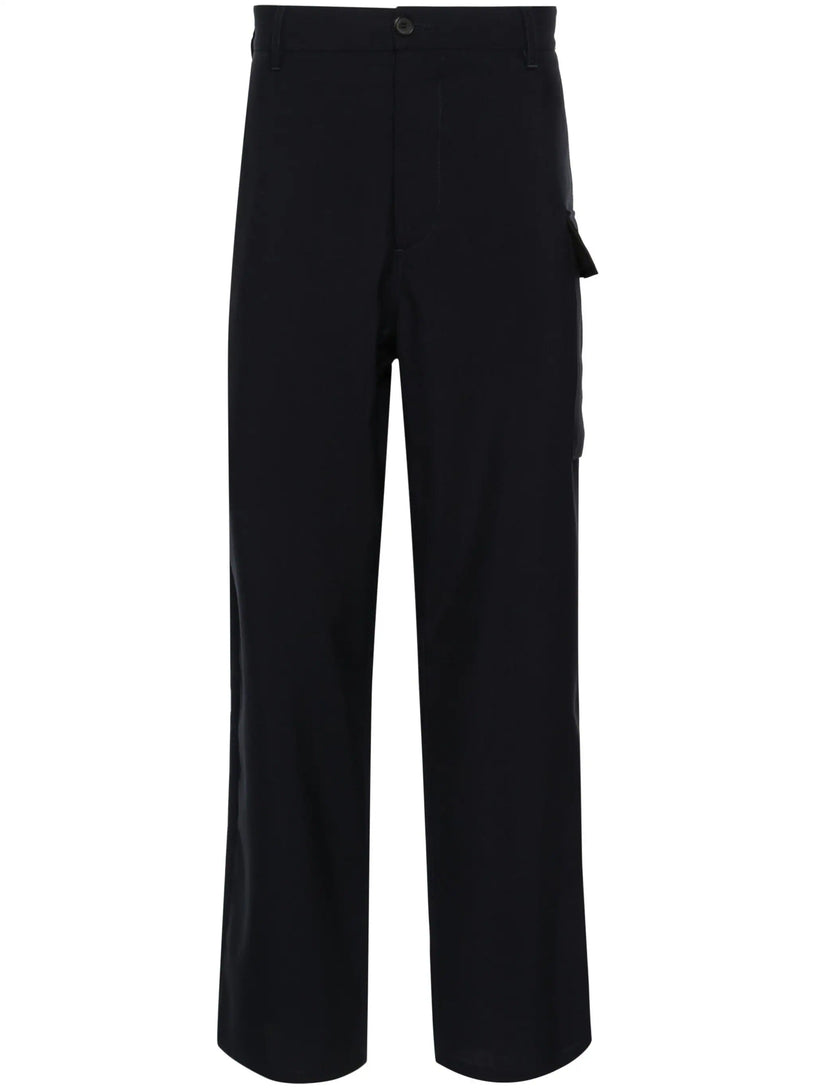 MARNI Teal tropical trousers