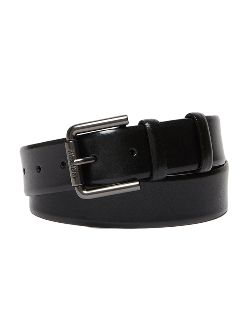 Max Mara Buffed leather belt